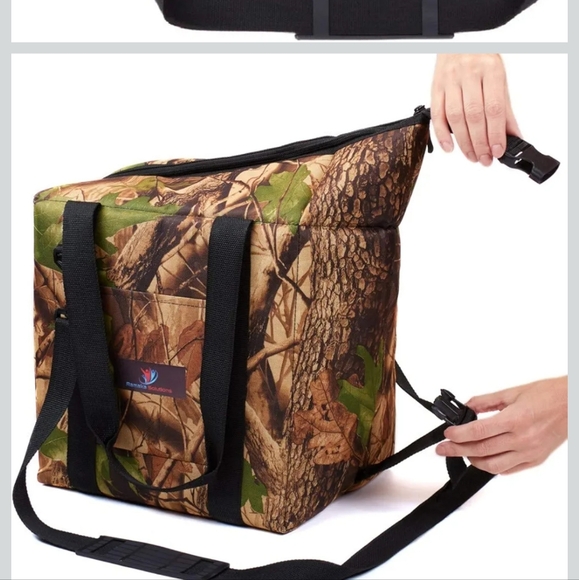 NWT Ramaka 24 Can Camouflage Insulated Cooler Bag - Picture 6 of 7